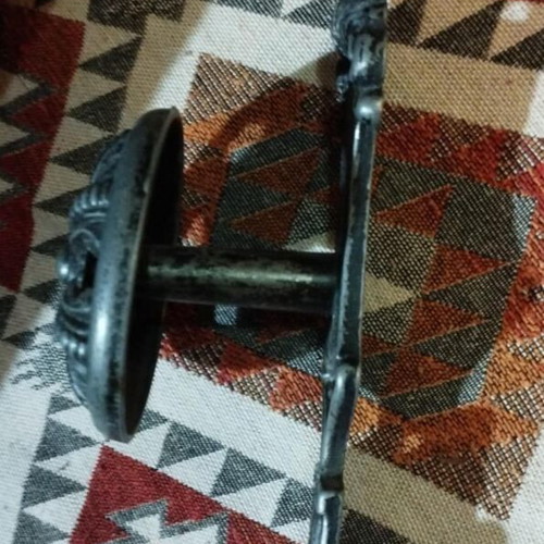 Vintage black coat hook new