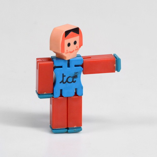 Italian Toy Figure «Ta» used from PA MA TA TO series, 1970s