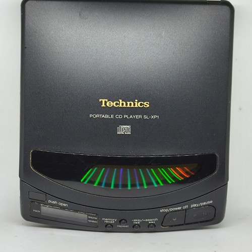 Technics SL-XP1 Vintage Portable CD Player Japan with Original Power Supply