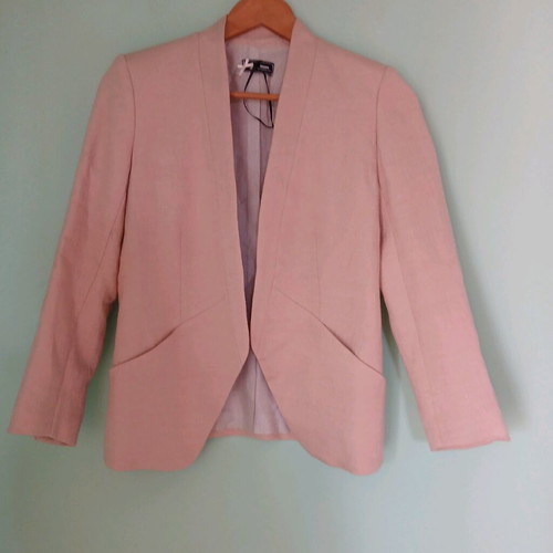 Sinequanone jacket size 38 like new, pastel pink