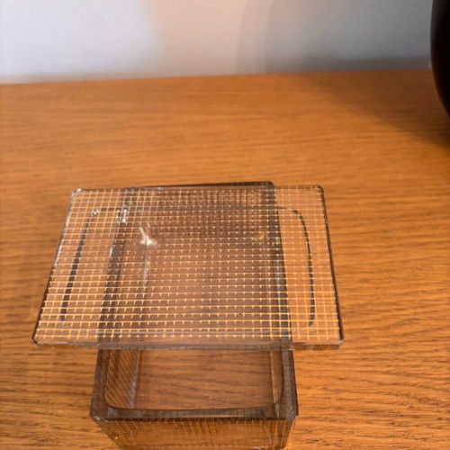 Crystal decorative box used from 1960 with lid
