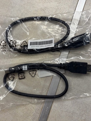 Καλώδια Asus Display Port Mini DP σε DP, καινούργια, δύο τεμάχια