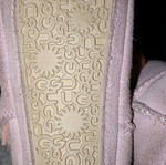 Ugg with fur inside like new