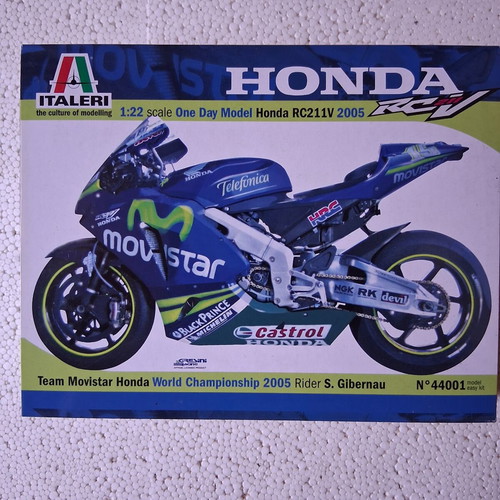 Italeri Honda Motorcycle Model New 2 Kit Pack