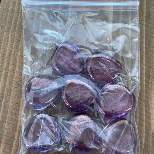Glass beads pack like new, 1 bag