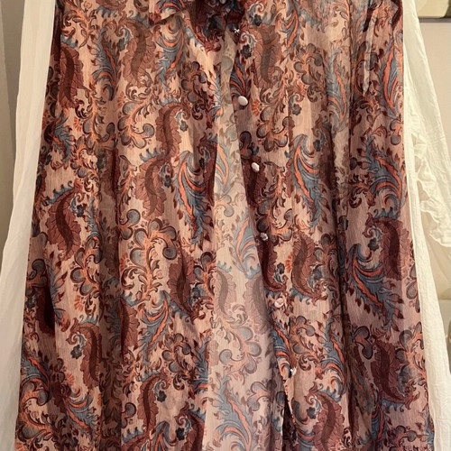 Vassia Kostara set with wrap skirt and shirt like new