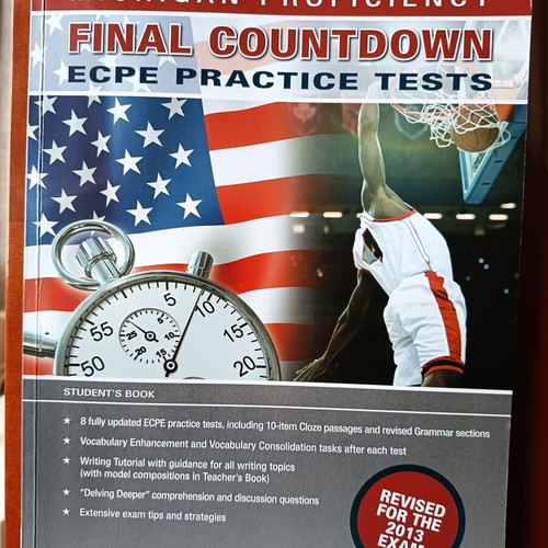 Michigan Proficiency Final Countdown ECPE Practice Tests used