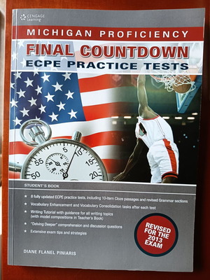Michigan Proficiency Final Countdown ECPE Practice Tests used