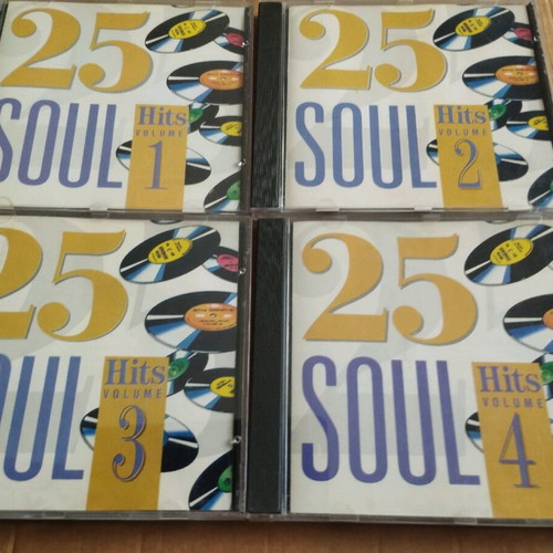 25 Soul Hits 4CD album like new, pack