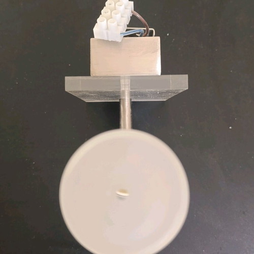 Modern wall light like new without glass white-silver 20cm