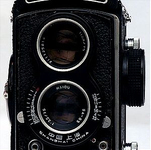 Seagull 6x6 Rollfilm Camera  f/3.5 Haiou Lens (ΜΕ ΘΗΚΗ)