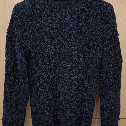 Women's wool sweater M/L like new, dark blue