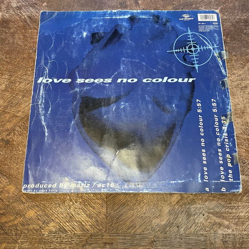 U 96 Love Sees No Colour 12" vinyl used, electronic