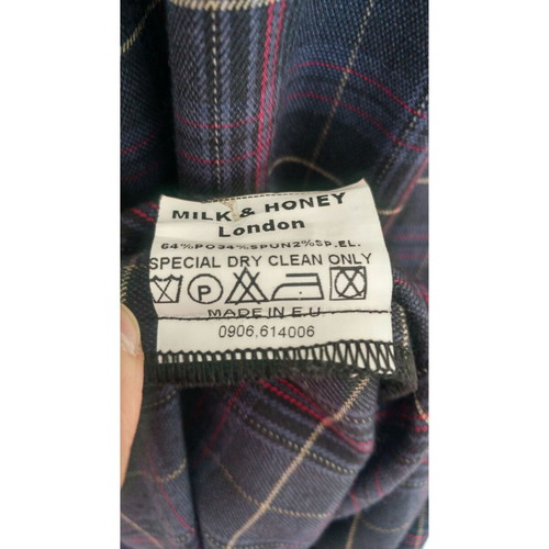 Milk & Honey London Checked Dress like new