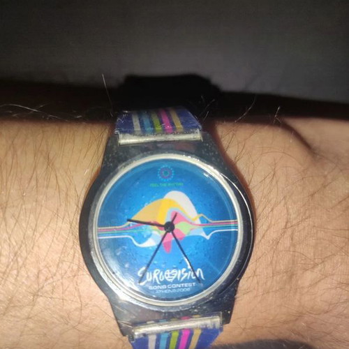 Watches various unused and rare Eurovision Athens 2006 like new