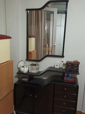 Nightstand with mirror like new
