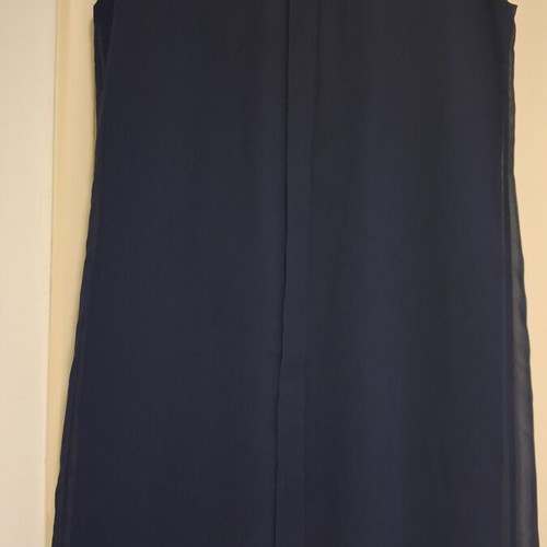 Forel dress used, dark blue, size 46 (L/XL) with silver chain lining