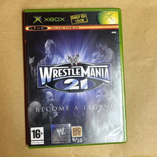 Wrestlemania 21 Xbox game