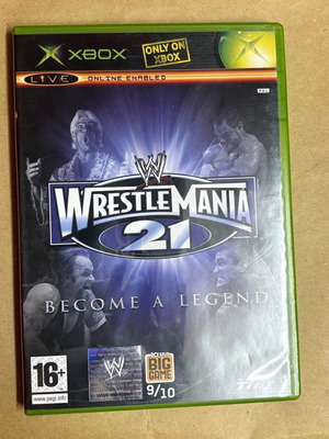 Wrestlemania 21 Xbox game