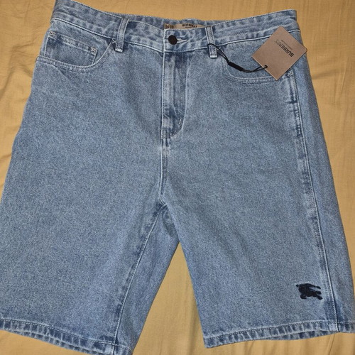 Burberry x Supreme SS22 denim shorts like new, size 36