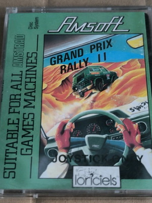 Grand Prix Rally II Amstrad Disk σε άριστη κατάσταση