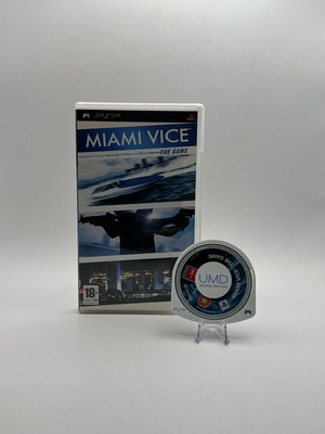 Miami Vice The Game PSP used, includes manual