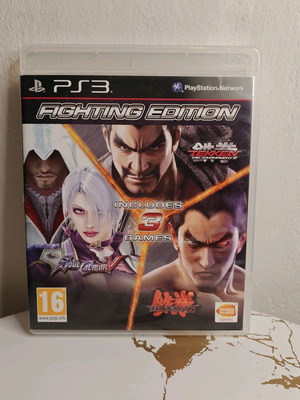 Fighting Edition PS3 μεταχειρισμένο, συλλογή 3 fighting games