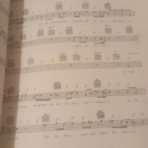 Peter Frampton Easy Guitar Sheet Music Book 1976 like new