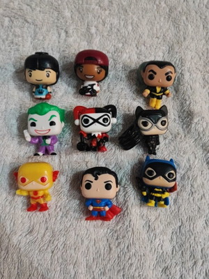 Funko Pop Mini DC like new, set of 9 pieces