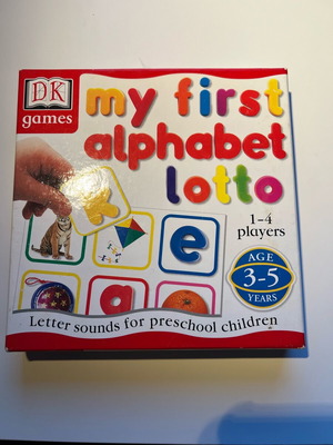 My First Alphabet Lotto εκπαιδευτικό παιχνίδι μεταχειρισμένο