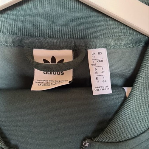 Adidas women's tracksuit used, size M, green