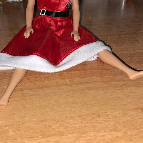 Simple doll with Santa outfit