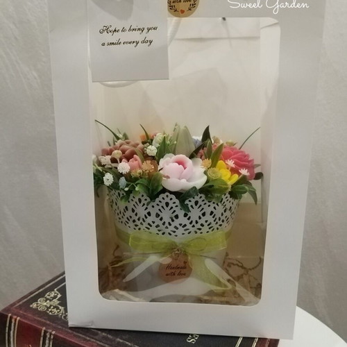 Scented soap flowers new