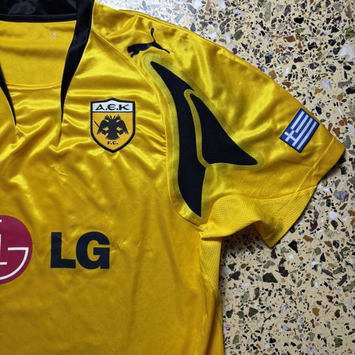 AEK Football Jersey 2007-2008 Season Official Replica Size L-XL Like New