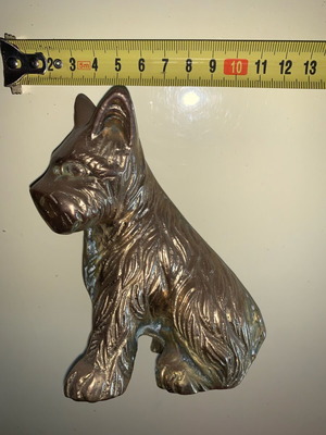 Bronze decorative dog new vintage