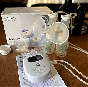 Ameda Ηλεκτρικό Διπλό Θήλαστρο Μπαταρίας και Ρεύματος και 4τμχ Αποθήκευσης Μητρικού Γάλακτος