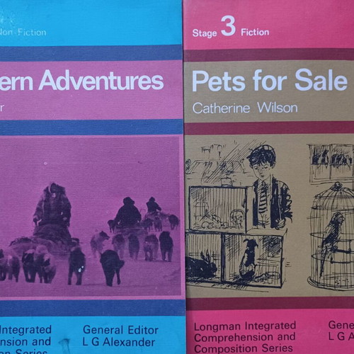 Longman Integrated Comprehension and Composition Series, used, 2 books