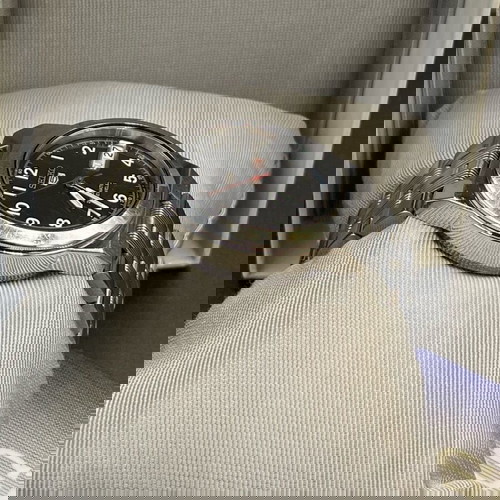 Ρολόι Seiko 5 Military Sports Black Sunburst, αυτόματο, σε άριστη κατάσταση
