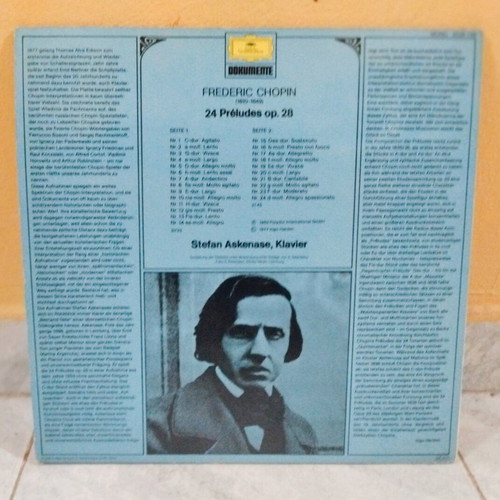 Frederic Chopen vinyl record used, Deutsche Grammophon, classical music