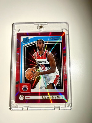 Panini Donruss Alexandre Sarr #215 RC Rated Rookie Holo Pink Laser /50 Σαν καινούργιο