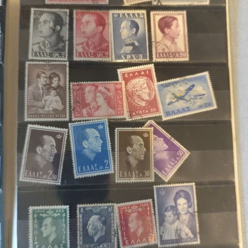 Greek stamps like new