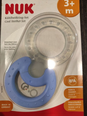 NUK Cool Teether Set, μασητικό ψυγείου για 3+ μηνών