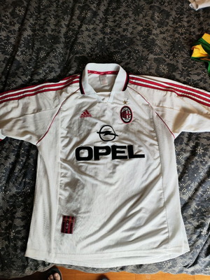 Συλλεκτική εμφάνιση XL AC Milan εκτός έδρας 1998/00 Adidas σαν καινούργιο