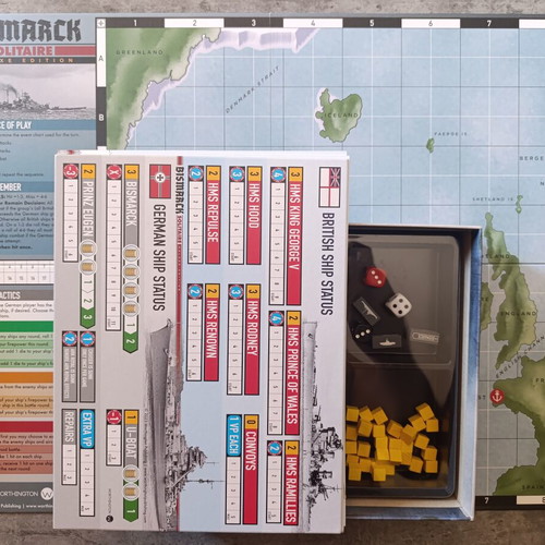 Bismarck Solitaire deluxe edition board game
