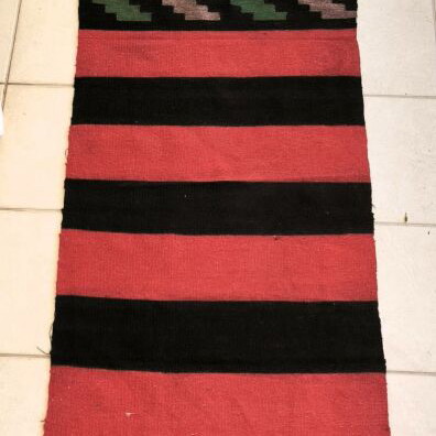 Traditional Woven Runner 60cm x 3.20m like new