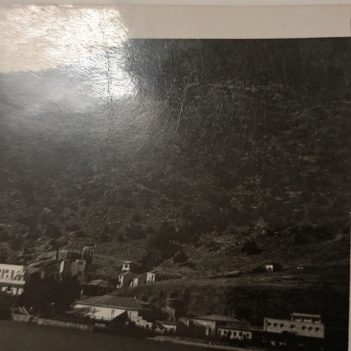 Postcard Casino Loutrakiou black and white used, dated 1940