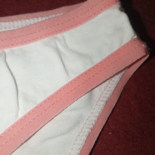 Belinda underwear new, white and pink, 95% cotton
