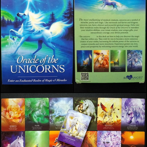 Oracle of the Unicorns card deck like new, magic and spiritual guidance