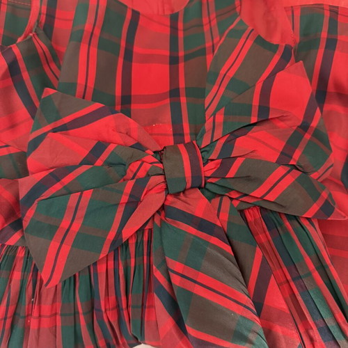 Next dress 4-5 years like new, red and green, 110 cm