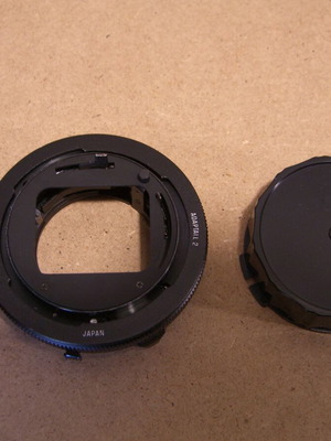 Tamron Adaptall 2 αντάπτορας για Canon C/FD μεταχειρισμένος, μαύρος με καπάκι